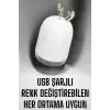 Aromaterapi Hava Temizleyici Buhar Makinesi Taşınabilir Şarjlı