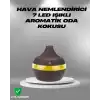 Aromaterapi Uyumlu 300 Ml Led Işıklı Oda Kokusu Difüzörü