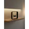 Askılı Kare Mumluk Duvar Dekoru Loş Salon Ve Modern Mekanlar