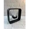 Askılı Kare Mumluk Duvar Dekoru Loş Salon Ve Modern Mekanlar