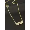 Aşkım Yazılı Kalp Sonsuzluk Şans Kolye