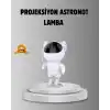 Astronot Galaksi Projeksiyon Lambası Bluetooth Bağlantılı Ve Uzaktan Kontrollü