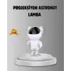 Astronot Galaksi Projeksiyon Lambası Bluetooth Bağlantılı ve Uzaktan Kontrollü