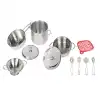 ATF-3815-1A 11 PARÇA ÇELİK TENCERE TAVA SET