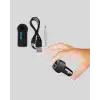 Aux Bluetooth Adaptör Ve 38w Hızlı Araç Şarj Cihazı Seti