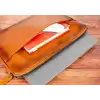 Awe 14 inç MacBook Ve Pc Uyumlu Deri Kılıf RST2EF Taba