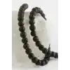 Ay Yıldız Desenli Onix Taşı 8 mm