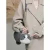 B&D Kedi El Çantası Gri