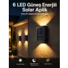 Bahçe Aydınlatması Solar Güneş Enerjili Dekoratik Led Işıklı Lamba