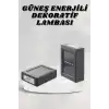 Bahçe Aydınlatması Solar Güneş Enerjili Dekoratik Led Işıklı Lamba