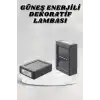 Bahçe Aydınlatması Solar Güneş Enerjili Dekoratik Led Işıklı Lamba