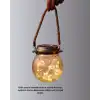 Bahçe ve Teras İçin Solar Cam Sarkıt LED Aydınlatma