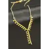 Baklava Şekilli Y Kolye