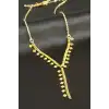 Baklava Şekilli Y Kolye