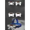 Balıkçı Kafa Lambası Led Işık 4 Farklı Mod Esnek Ve Ayarlanabilir