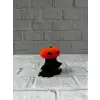 Balkabağı Figür 9cm Cadılar Bayramı Dekoratif Biblo