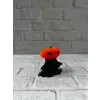 Balkabağı Figür 9cm Cadılar Bayramı Dekoratif Biblo
