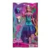 Barbie Sihirli Dokunuş Peri Masalı Elbiseli Bebek HLC31