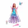 Barbie Sihirli Dokunuş Peri Masalı Elbiseli Bebek HLC31