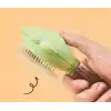Basmalı Telli  Su Sprey Hazneli Hayvan Fırçası Çift 2in 1