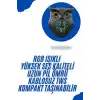 Baykuş Görünümlü Işıklı Bluetooth Speaker Bluetooth Hoparlör