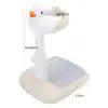 Bebek Yıkama Yardımcısı Ayarlanabilir Yükseklikli Ergonomik Bebek Banyo Ördekli