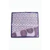 Benekli Desenli Zr Şifon Fular 50*50 cm