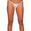 Beyaz Dantelli Tanga TM1165