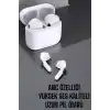 Beyaz Yeni Nesil Pro Bluetooth Kulaklık Yüksek Ses Kaliteli Anc Özelliği