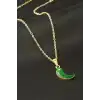Biber Uçlu Mineli Kolye