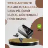 Bluetooth 5.1 Kablosuz Kulaklık – 3500 Mah Şarj Kutulu