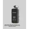 Bluetooth 5.3 Kablosuz Kulaklık Geri Çekilebilir Kablolu ve Ekranlı
