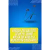 Bluetooth Bağlantılı Kablolu Mıknatıslı Sport Kulaklık