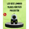 Bluetooth Bağlantılı Yüksek Çözünürlüklü Galaksi Projektör