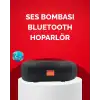 Bluetooth Hoparlör 20w Bass Güçlü Ses Usb Flash Aux Destekli