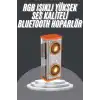 Bluetooth Hoparlör Şeffaf Mecha RGB Işıklı Çift Hoparlör 5.0 Bluetooth