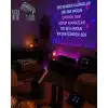 Bluetooth Hoparlörlü Akıllı Projektör Kablosuz Karaoke Mikrofonlu