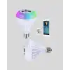 Bluetooth Hoparlörlü LED Ampul – 12W Enerji Tasarruflu