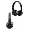 Bluetooth Kablosuz Kulaklık Siyah Wireless 5.0 Kulak Üstü Uzun Pil Ömrü