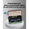 Bluetooth Kulaklık 800mah Powerbank Düşük Gecikmeli