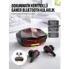 Bluetooth Kulaklık HD Ses Kaliteli Işıklı Metal Kasa Ios Android Uyumlu Mikrofonlu Yeni Nesil