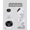 Bluetooth Müzikli Astronot Projeksiyon Lambası Yıldız ve Ay Efektli