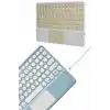 Bluetooth Touchpad Klavye Ultra İnce Taşınabilir Q Klavye