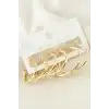 Boru Halka Küpe 6 Adet
