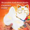 Boyanabilir Kedi Model Maske – Kendi Tasarımını Oluştur