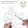 Boyanabilir Kedi Model Maske – Kendi Tasarımını Oluştur