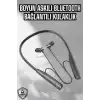 Boyun Bantlı Bluetooth Kulaklık Yüksek Ses Kaliteli 100 Saat Kulaklık