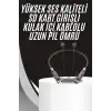 Boyun Bantlı Kulak İçi Kablolu Yüksek Ses Kaliteli Bluetooth Kulaklık