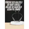Boyun Bantlı SD Kart Girişli Yüksek Perfomanslı Bluetooth Kulaklık
