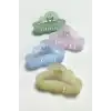 Bulut Renkli Mandal Toka 11 cm